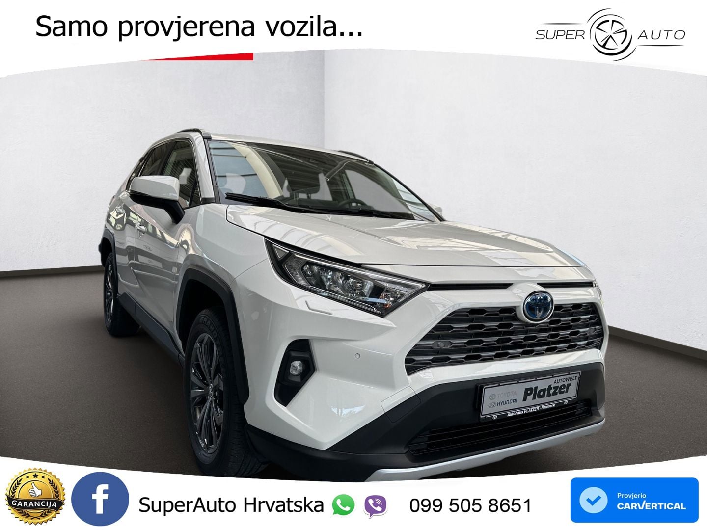 Toyota RAV4 2.5 (218 KS) Hybrid e-CVT Team D LED+GR SJED+ACC