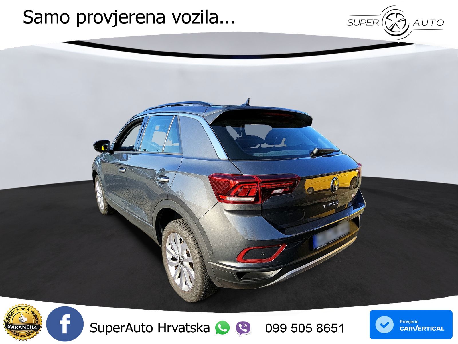 Volkswagen T-Roc 1.5 TSI (150 KS) DSG LED+GR SJED+ACC