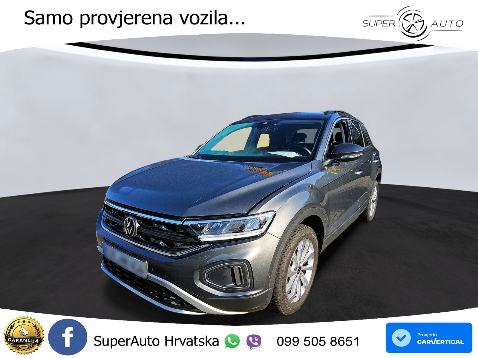 Volkswagen T-Roc 1.5 TSI (150 KS) DSG LED+GR SJED+ACC