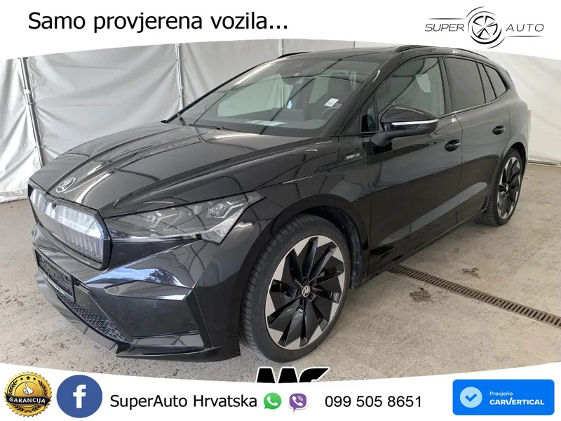 Škoda Enyaq iV 80 82 kWh (204 KS) SportLine LED+GR SJED+ACC