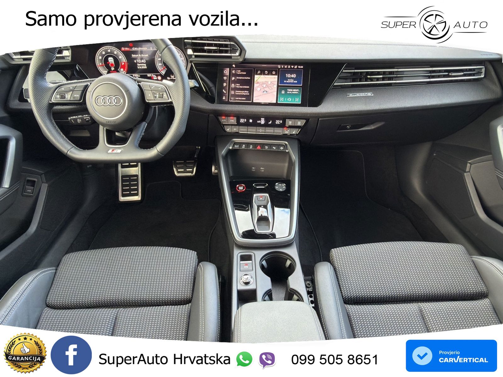 Audi S3 2.0 TFSI (333 KS) quattro S tronic MATRIX+GR SJED+KAM