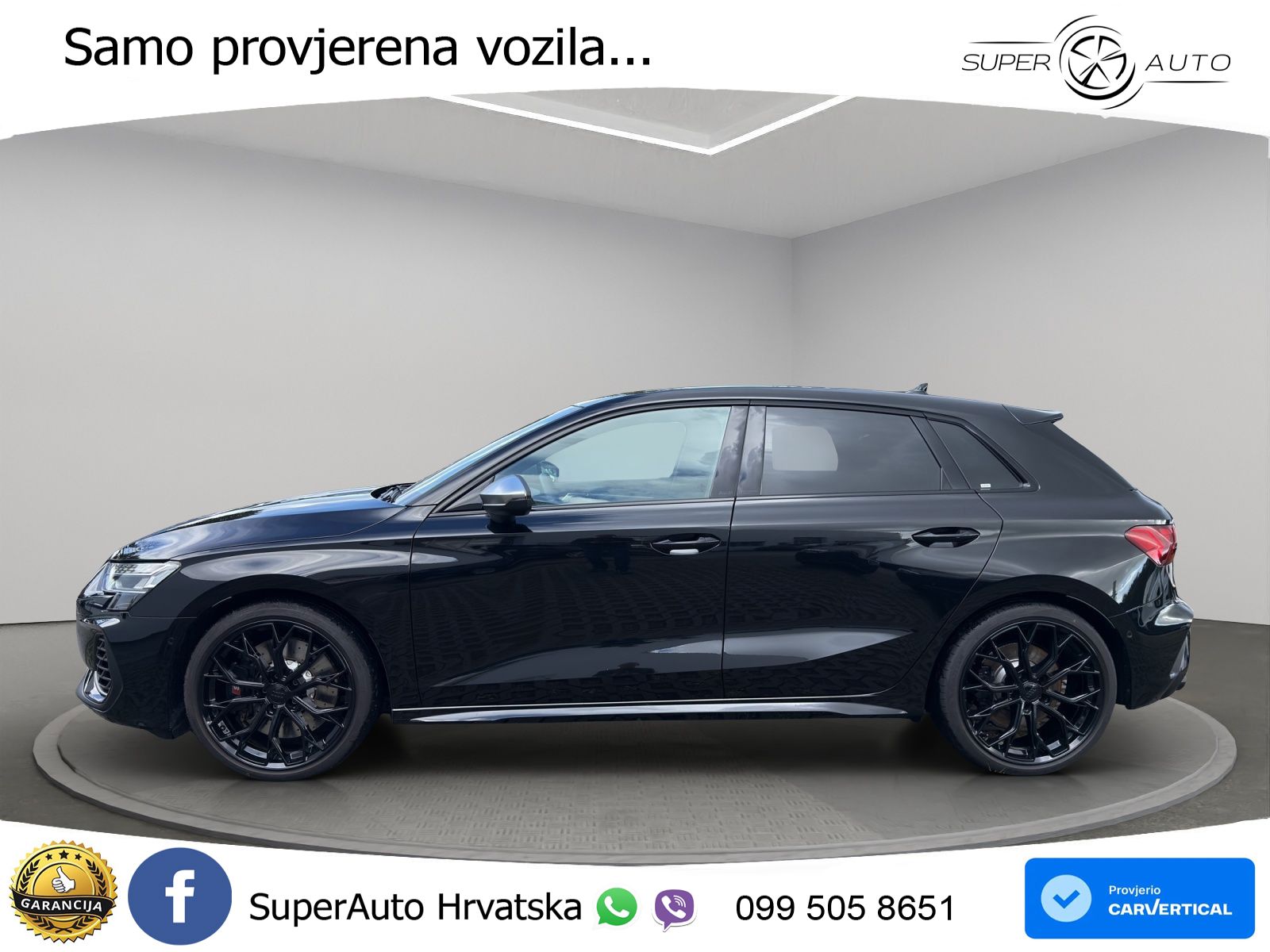 Audi S3 2.0 TFSI (333 KS) quattro S tronic MATRIX+GR SJED+KAM