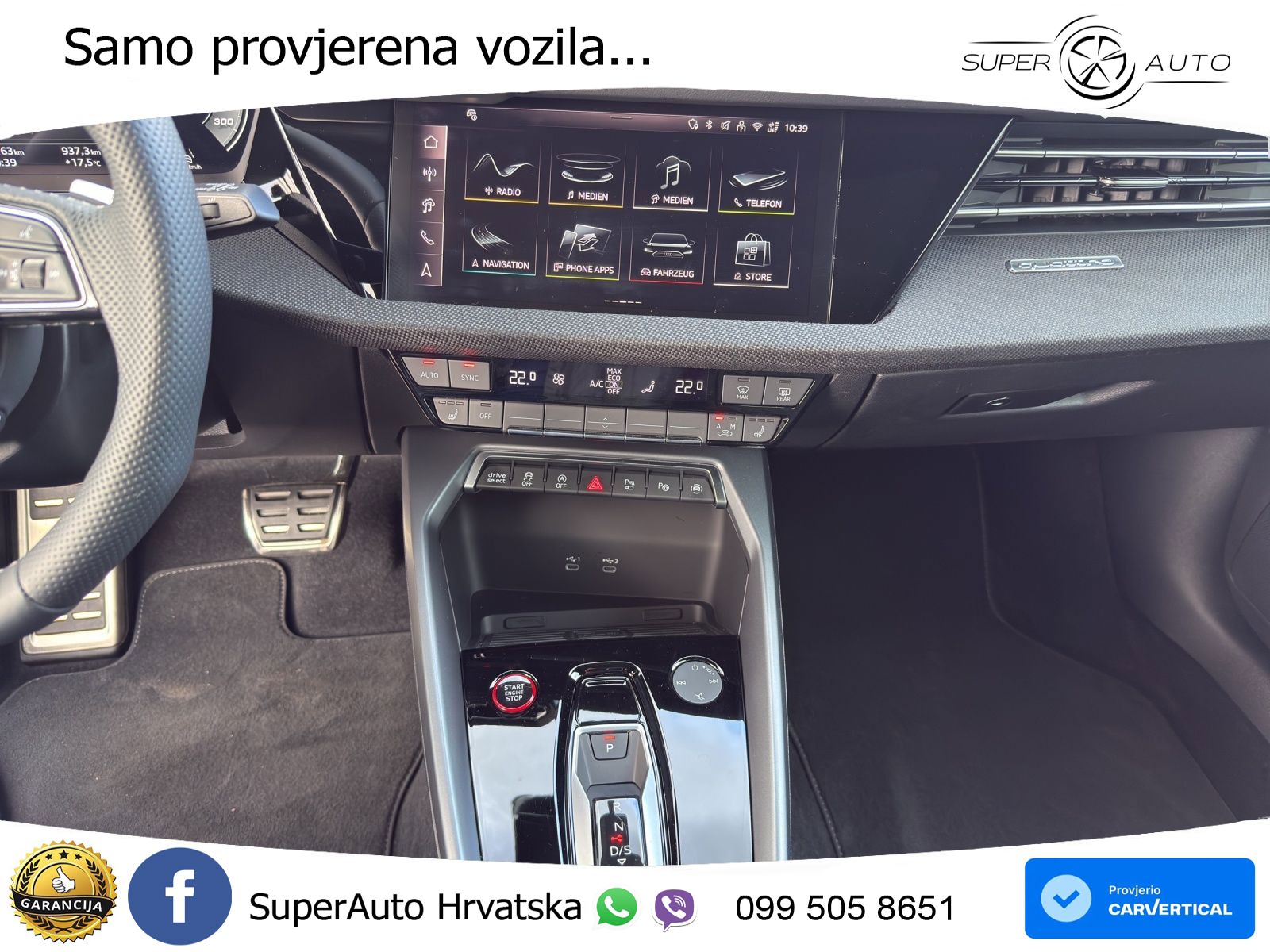 Audi S3 2.0 TFSI (333 KS) quattro S tronic MATRIX+GR SJED+KAM