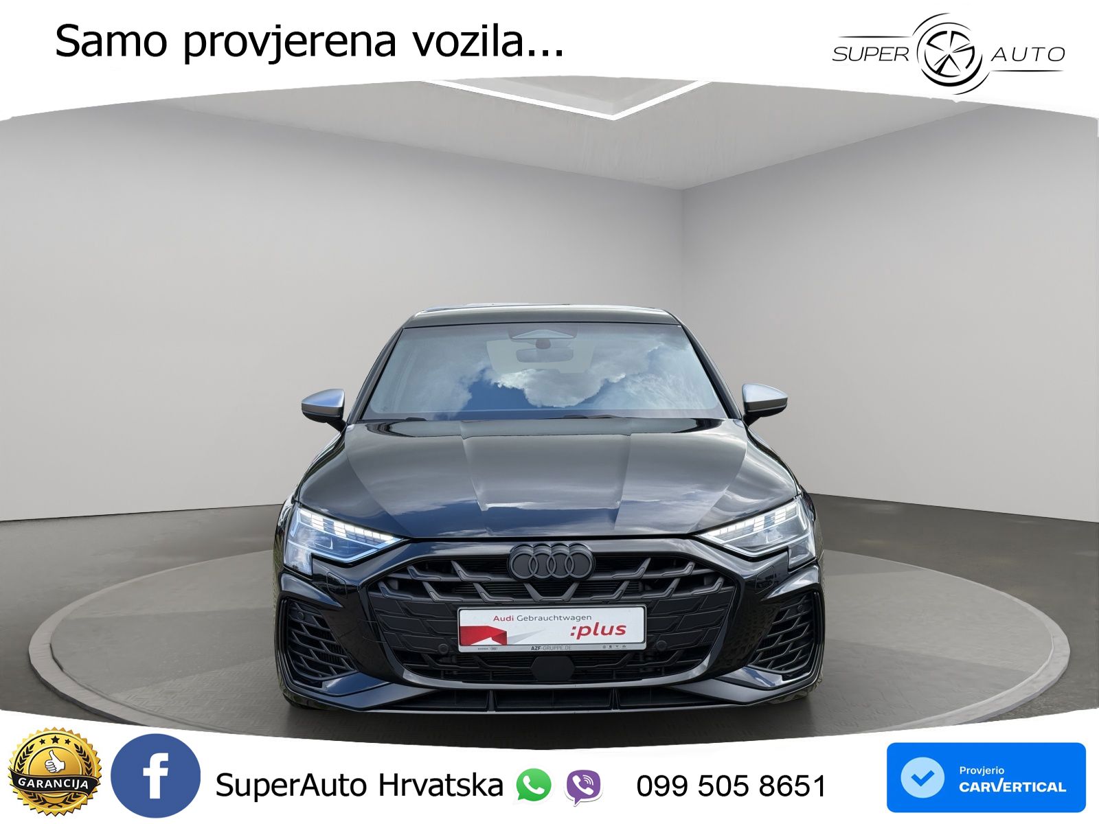 Audi S3 2.0 TFSI (333 KS) quattro S tronic MATRIX+GR SJED+KAM