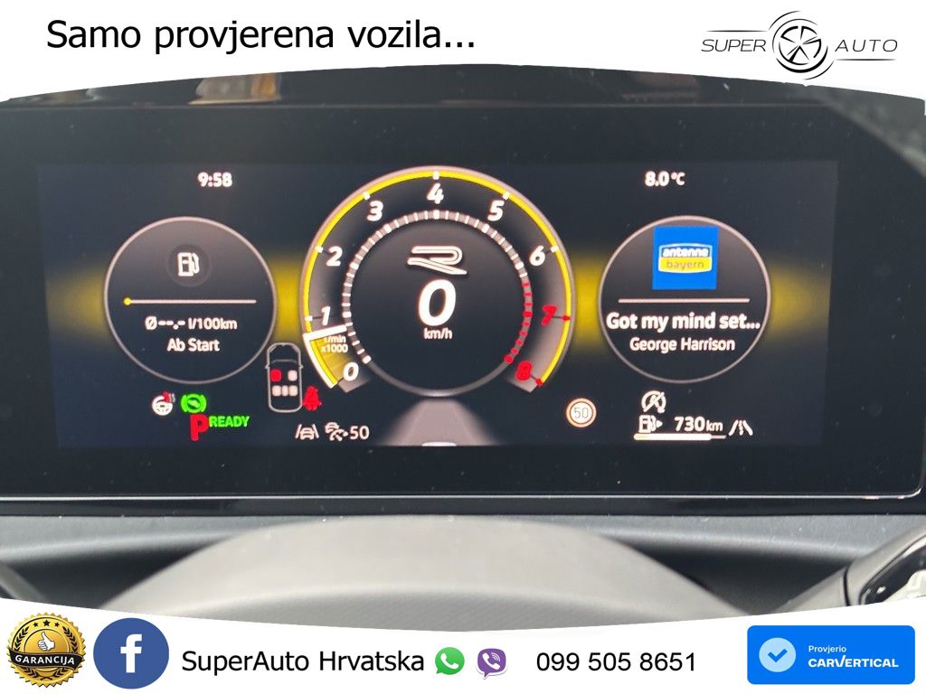 Volkswagen T-Roc 1.5 eTSI (150 KS)  DSG R-Line LED+GR SJED+ACC