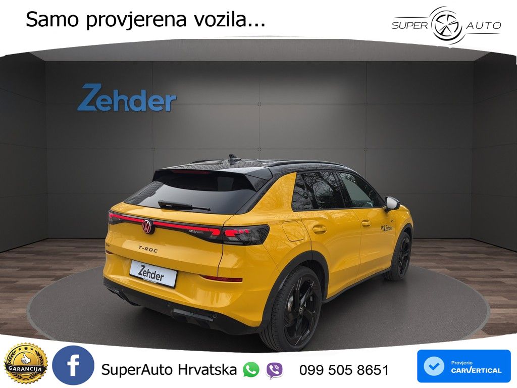 Volkswagen T-Roc 1.5 eTSI (150 KS)  DSG R-Line LED+GR SJED+ACC