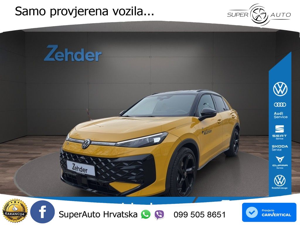 Volkswagen T-Roc 1.5 eTSI (150 KS)  DSG R-Line LED+GR SJED+ACC