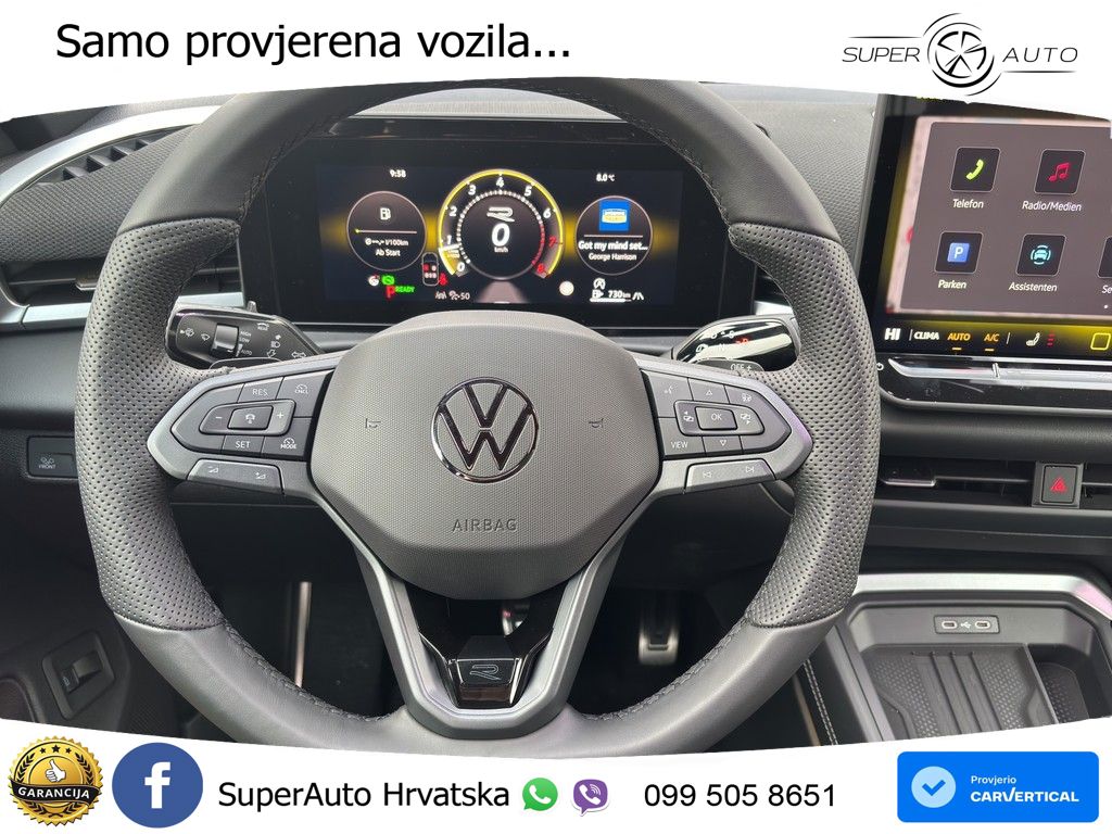 Volkswagen T-Roc 1.5 eTSI (150 KS)  DSG R-Line LED+GR SJED+ACC