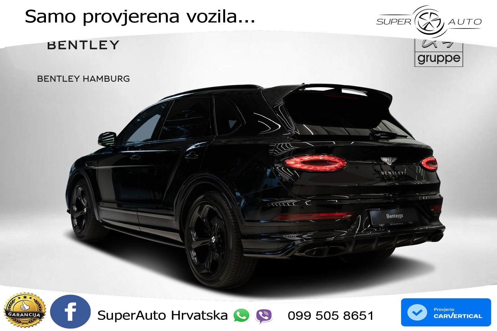 Bentley Bentayga 4.0 V8 (550 KS) AWD Automatic LED+GR SJED+ACC