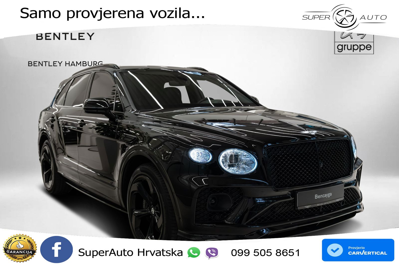 Bentley Bentayga 4.0 V8 (550 KS) AWD Automatic LED+GR SJED+ACC