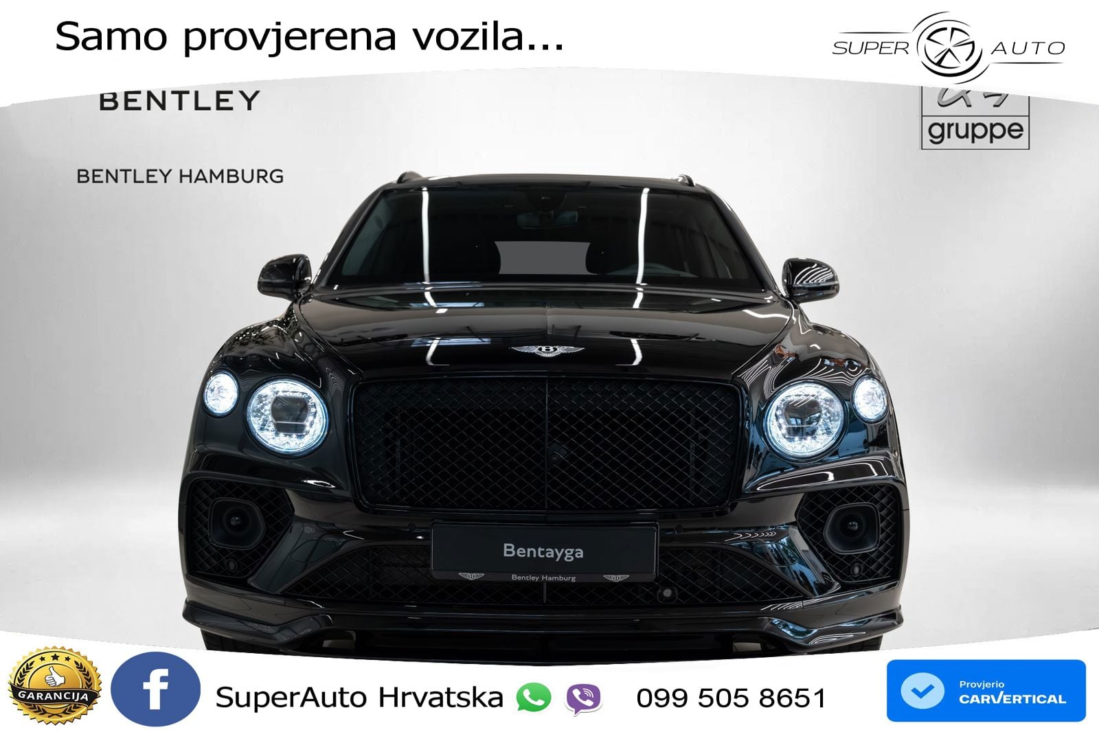 Bentley Bentayga 4.0 V8 (550 KS) AWD Automatic LED+GR SJED+ACC