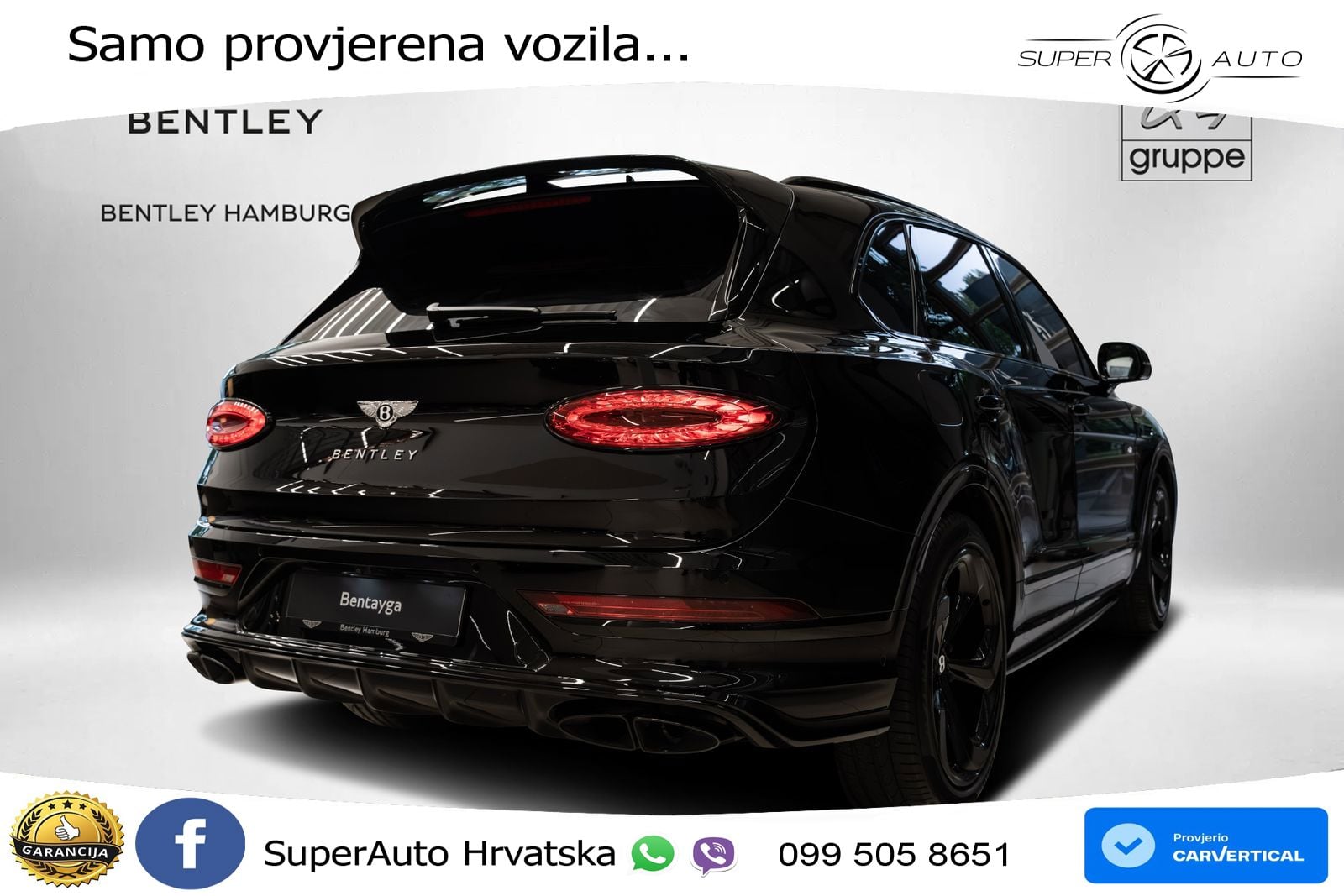 Bentley Bentayga 4.0 V8 (550 KS) AWD Automatic LED+GR SJED+ACC