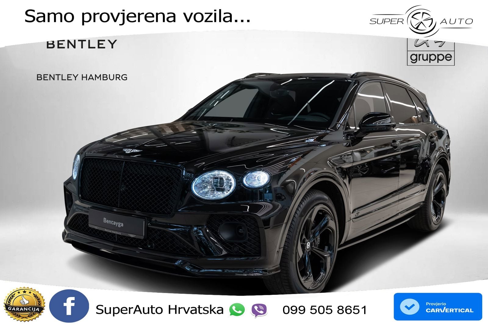 Bentley Bentayga 4.0 V8 (550 KS) AWD Automatic LED+GR SJED+ACC