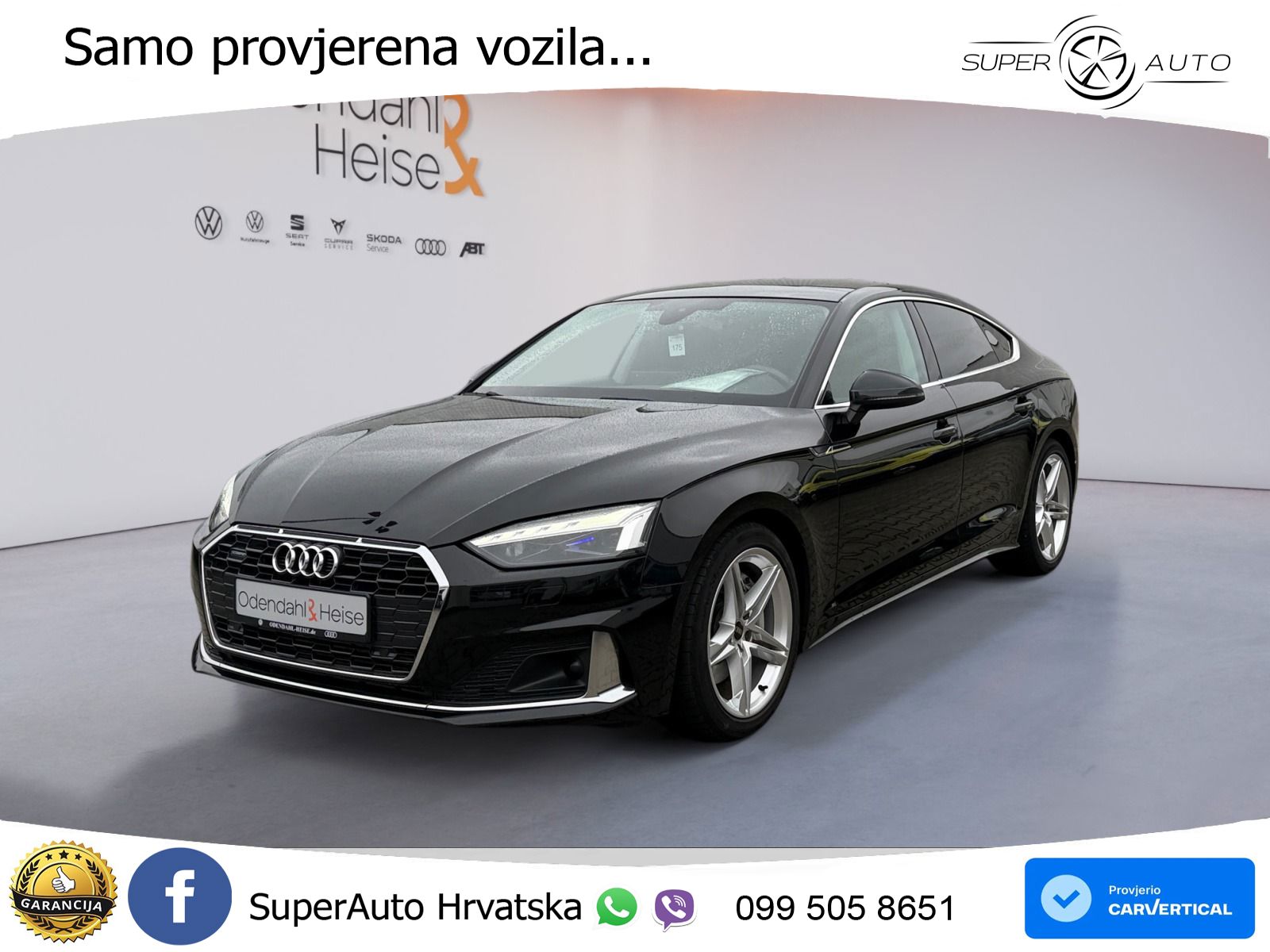 Audi A5 Sportback 45 TFSI (265 KS) quattro S tronic advanced