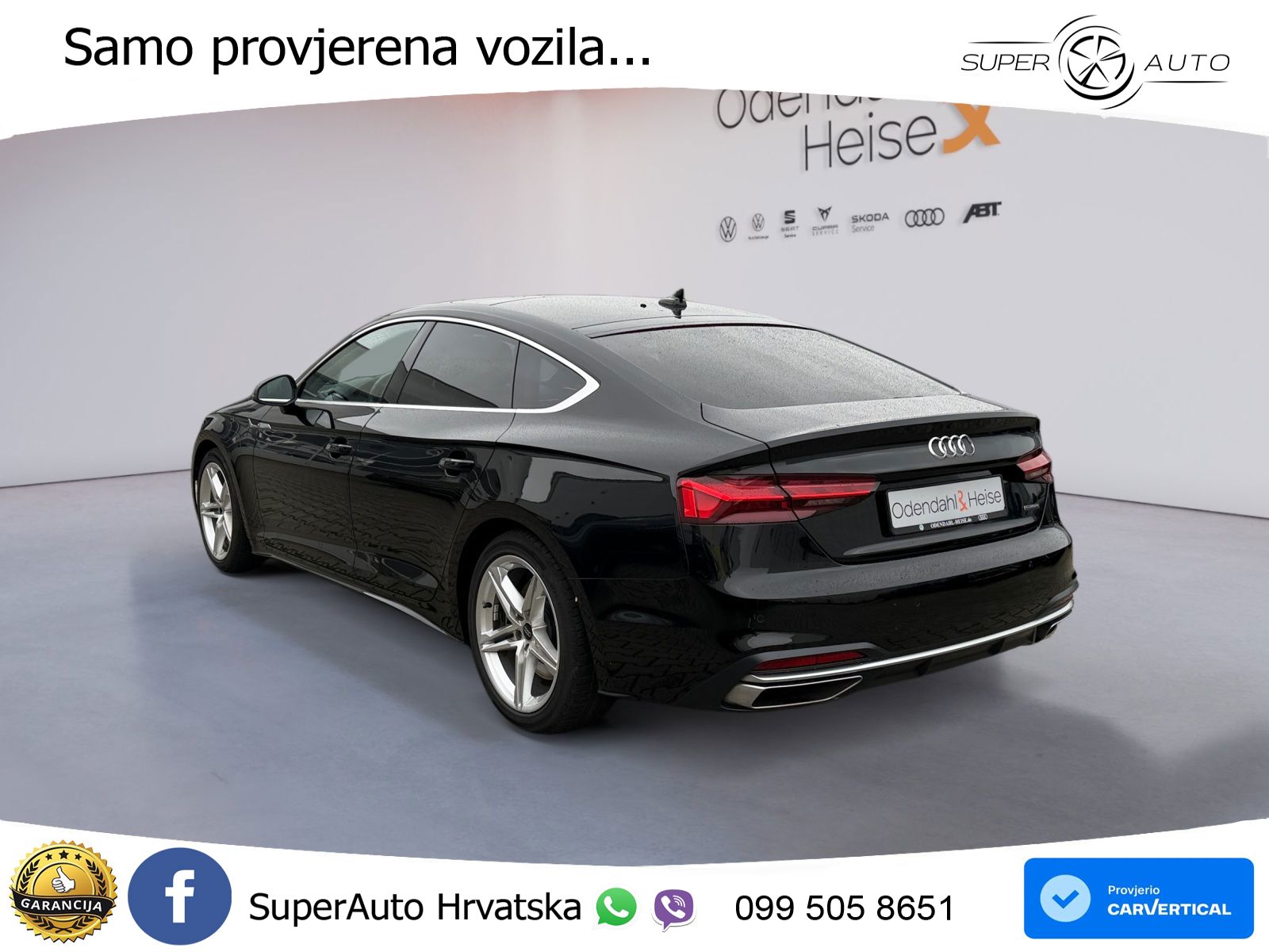 Audi A5 Sportback 45 TFSI (265 KS) quattro S tronic advanced