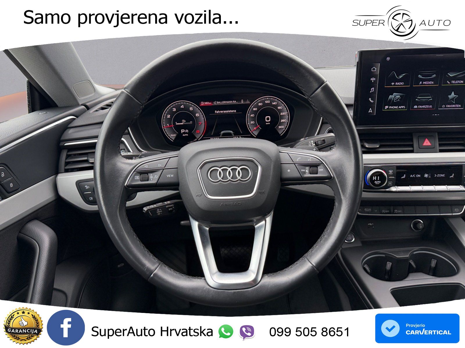 Audi A5 Sportback 45 TFSI (265 KS) quattro S tronic advanced