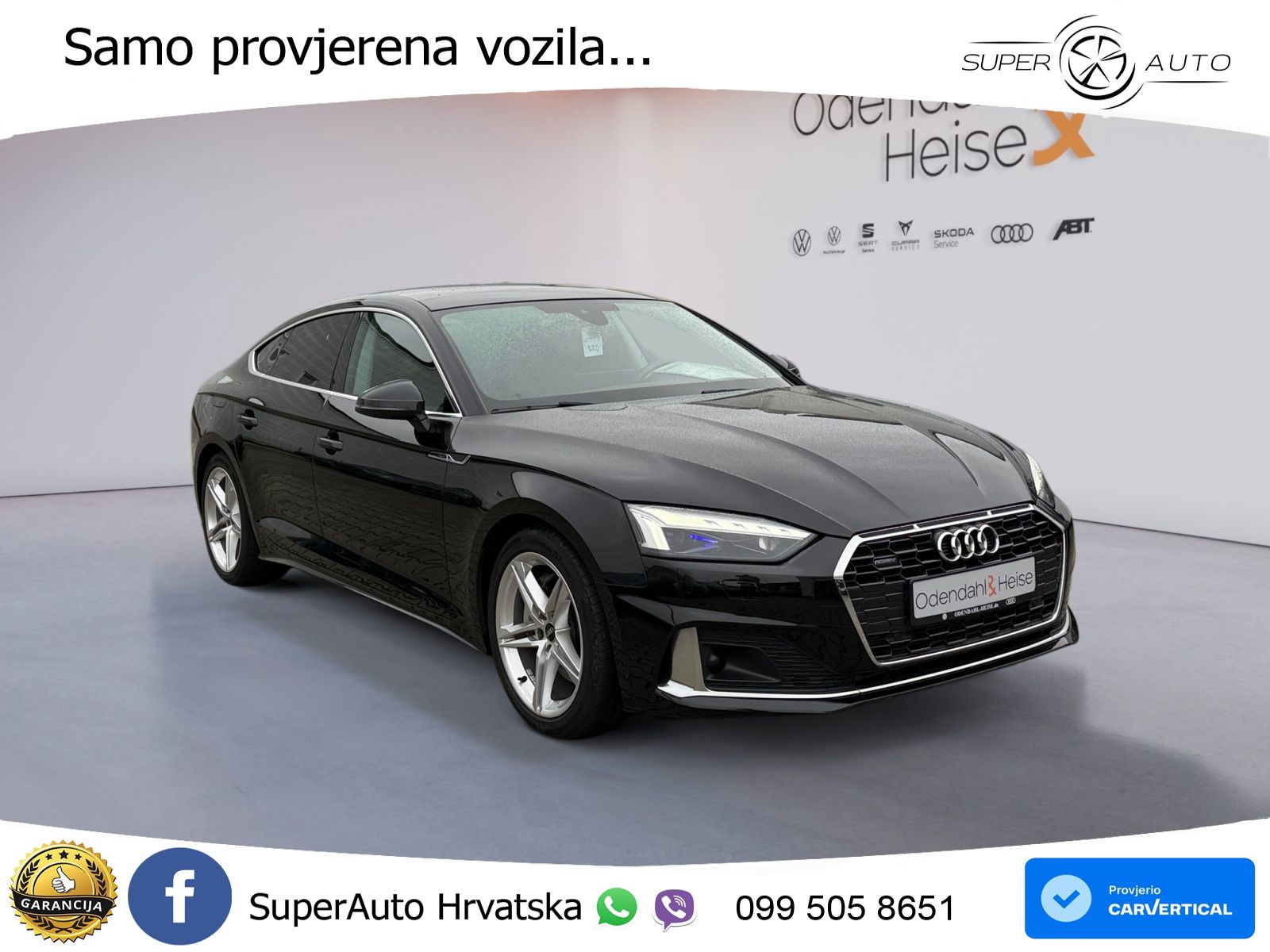 Audi A5 Sportback 45 TFSI (265 KS) quattro S tronic advanced