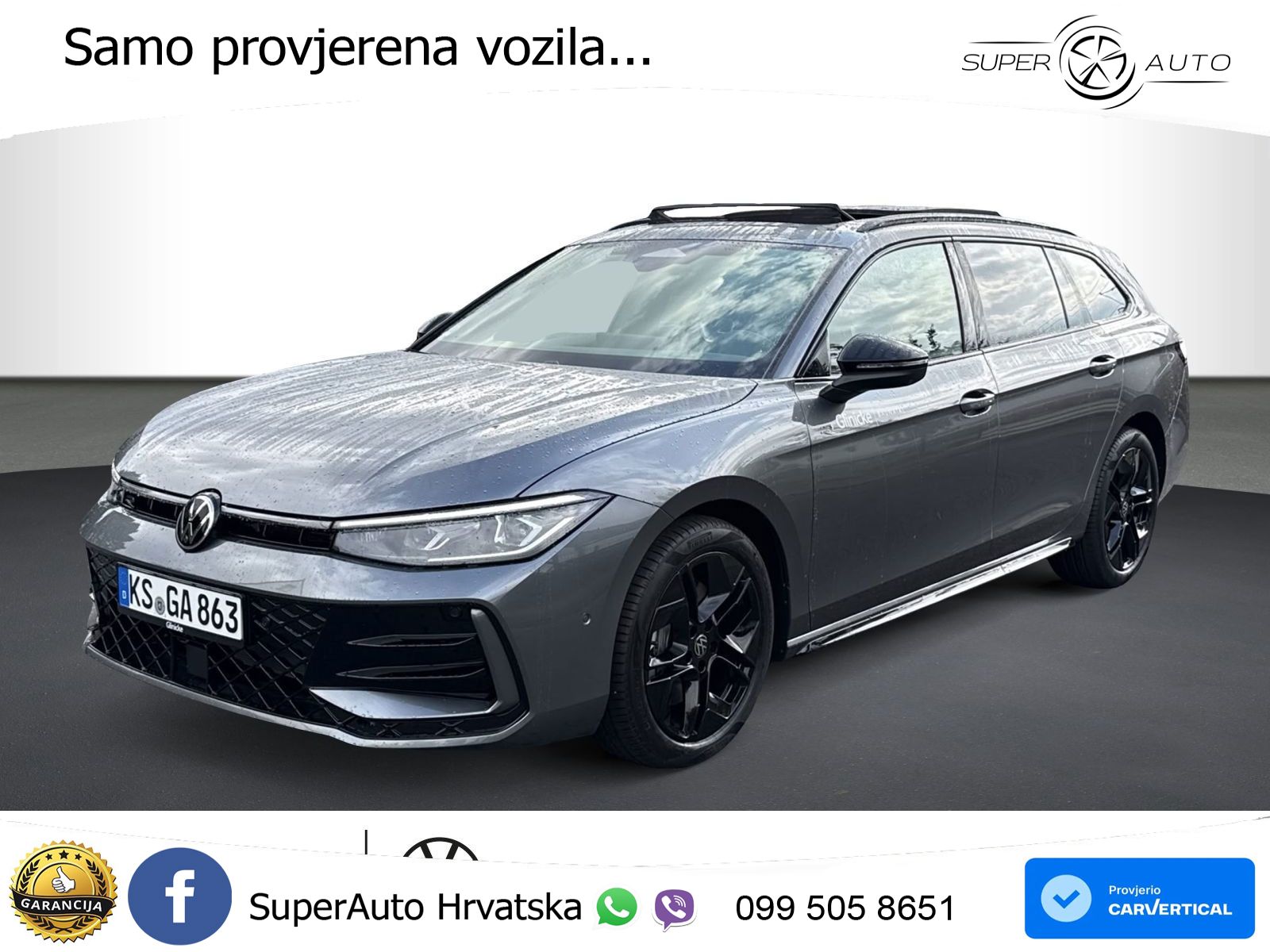 Volkswagen Passat Variant 2.0 TDI (193 KS) 4MOTION DSG R-Line MATRIX+GR SJED+KAM
