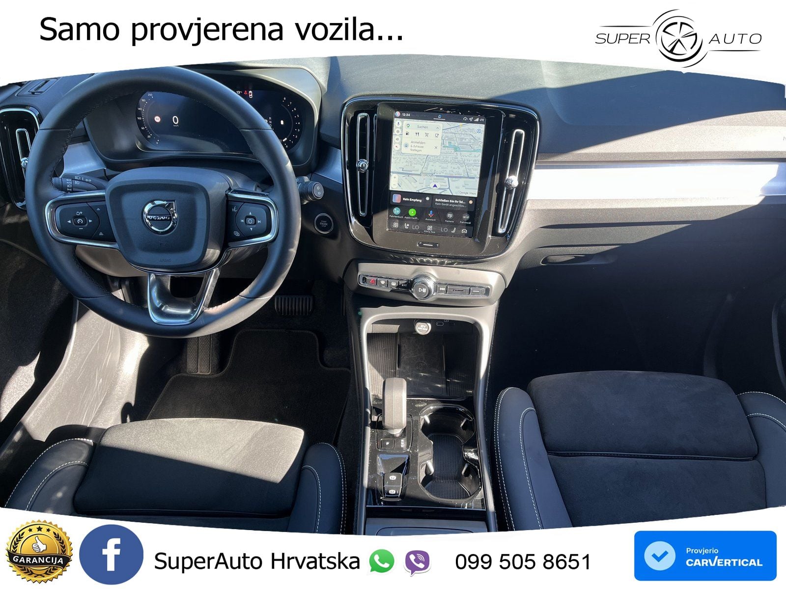 Volvo XC40 2.0 B3 163 KS Automatic ACC+GR SJED+360+PANO