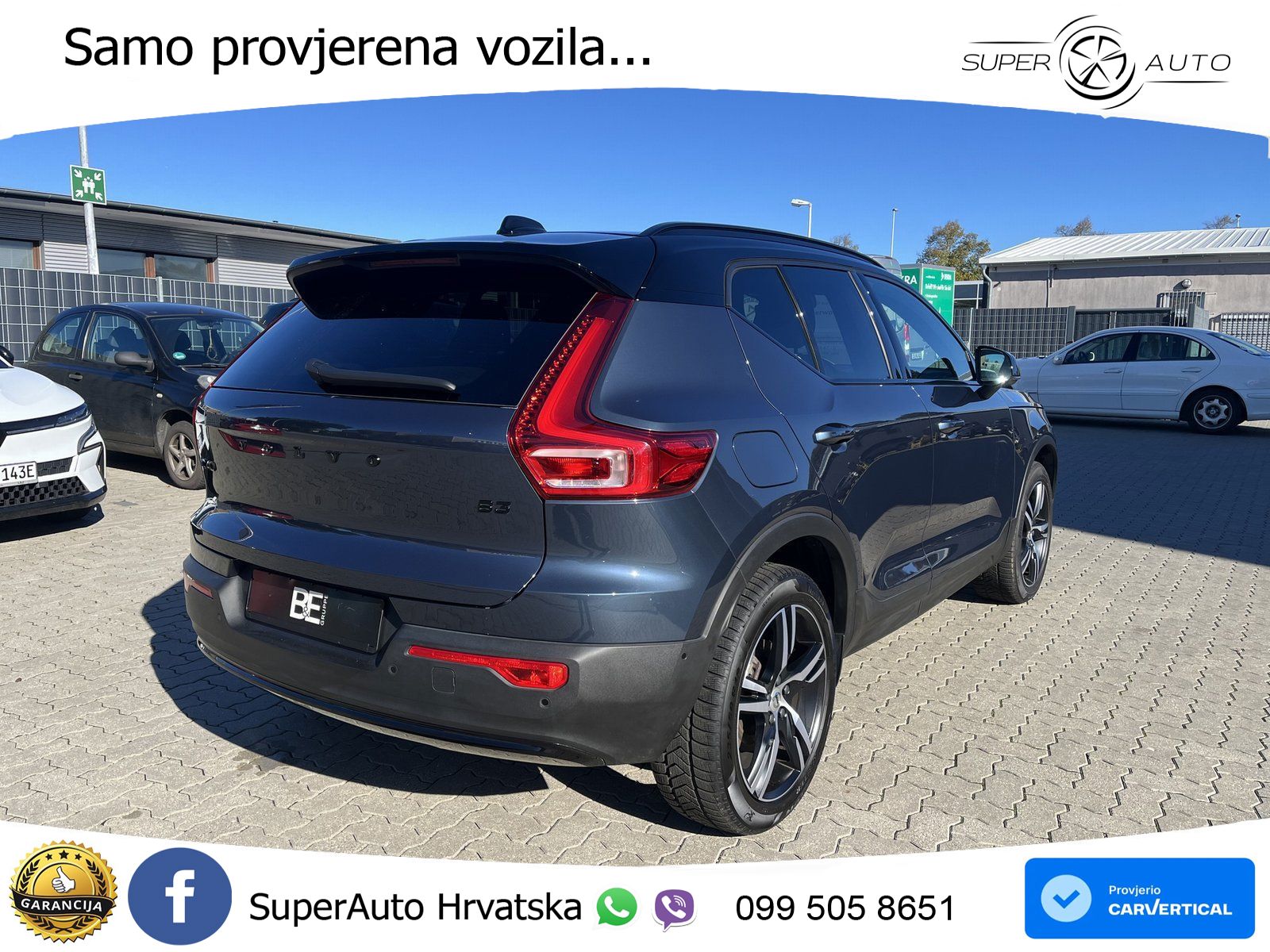 Volvo XC40 2.0 B3 163 KS Automatic ACC+GR SJED+360+PANO