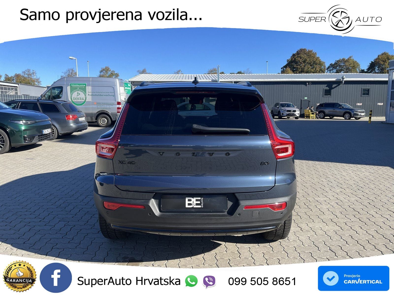 Volvo XC40 2.0 B3 163 KS Automatic ACC+GR SJED+360+PANO