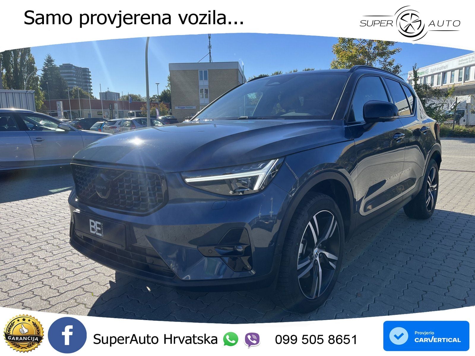 Volvo XC40 2.0 B3 163 KS Automatic ACC+GR SJED+360+PANO