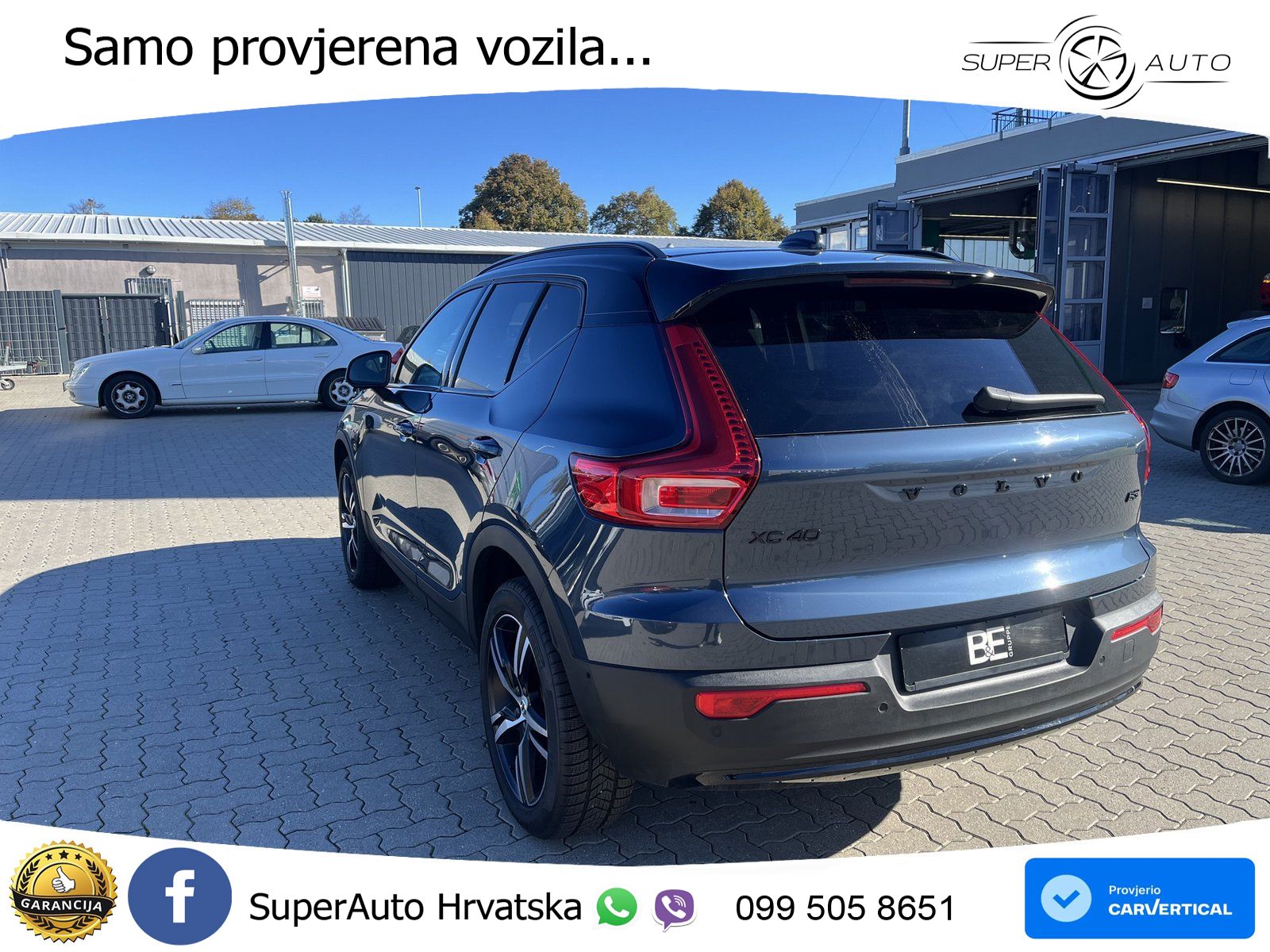 Volvo XC40 2.0 B3 163 KS Automatic ACC+GR SJED+360+PANO