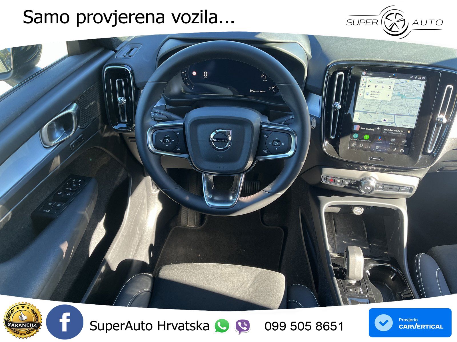 Volvo XC40 2.0 B3 163 KS Automatic ACC+GR SJED+360+PANO