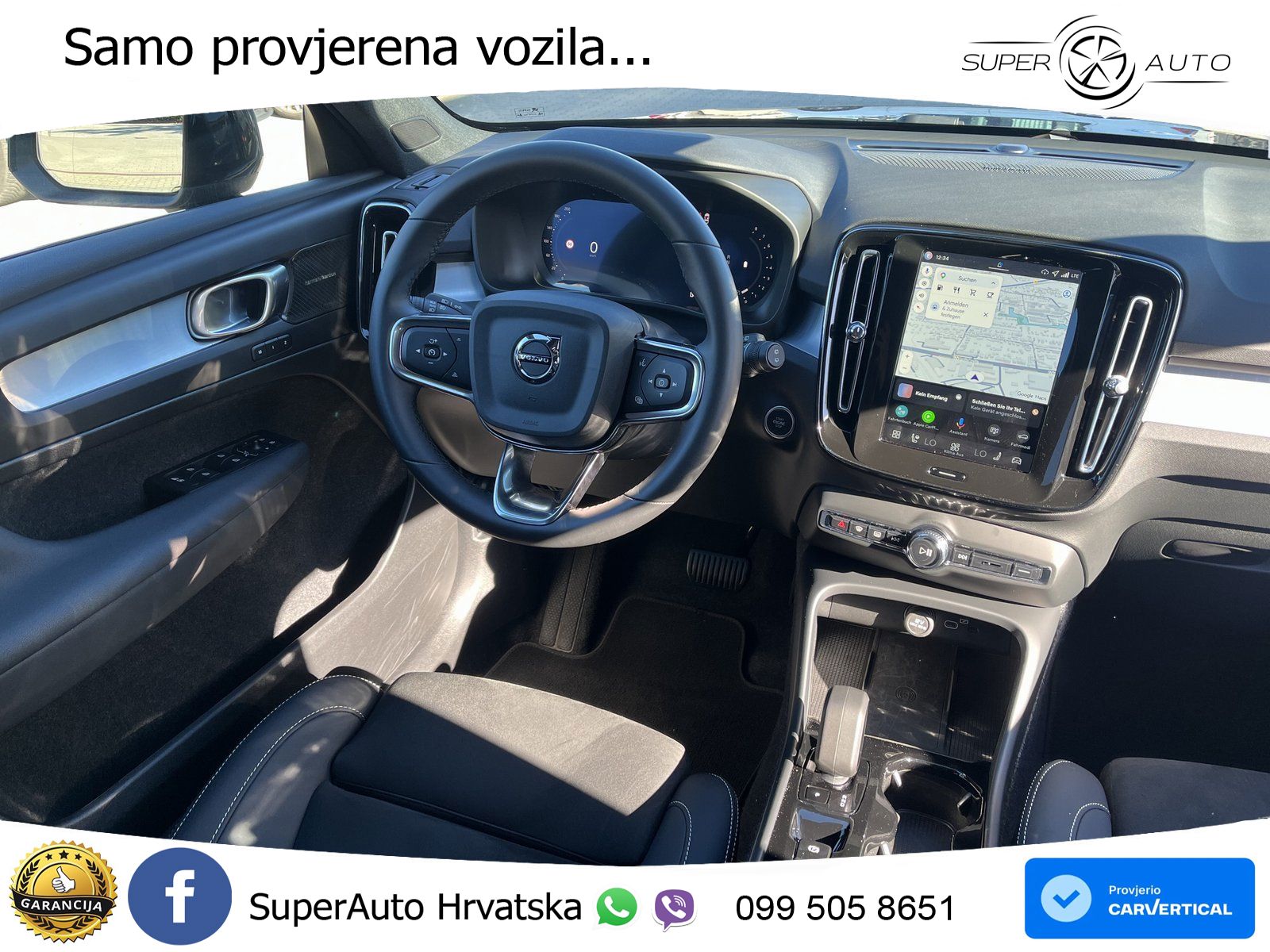 Volvo XC40 2.0 B3 163 KS Automatic ACC+GR SJED+360+PANO
