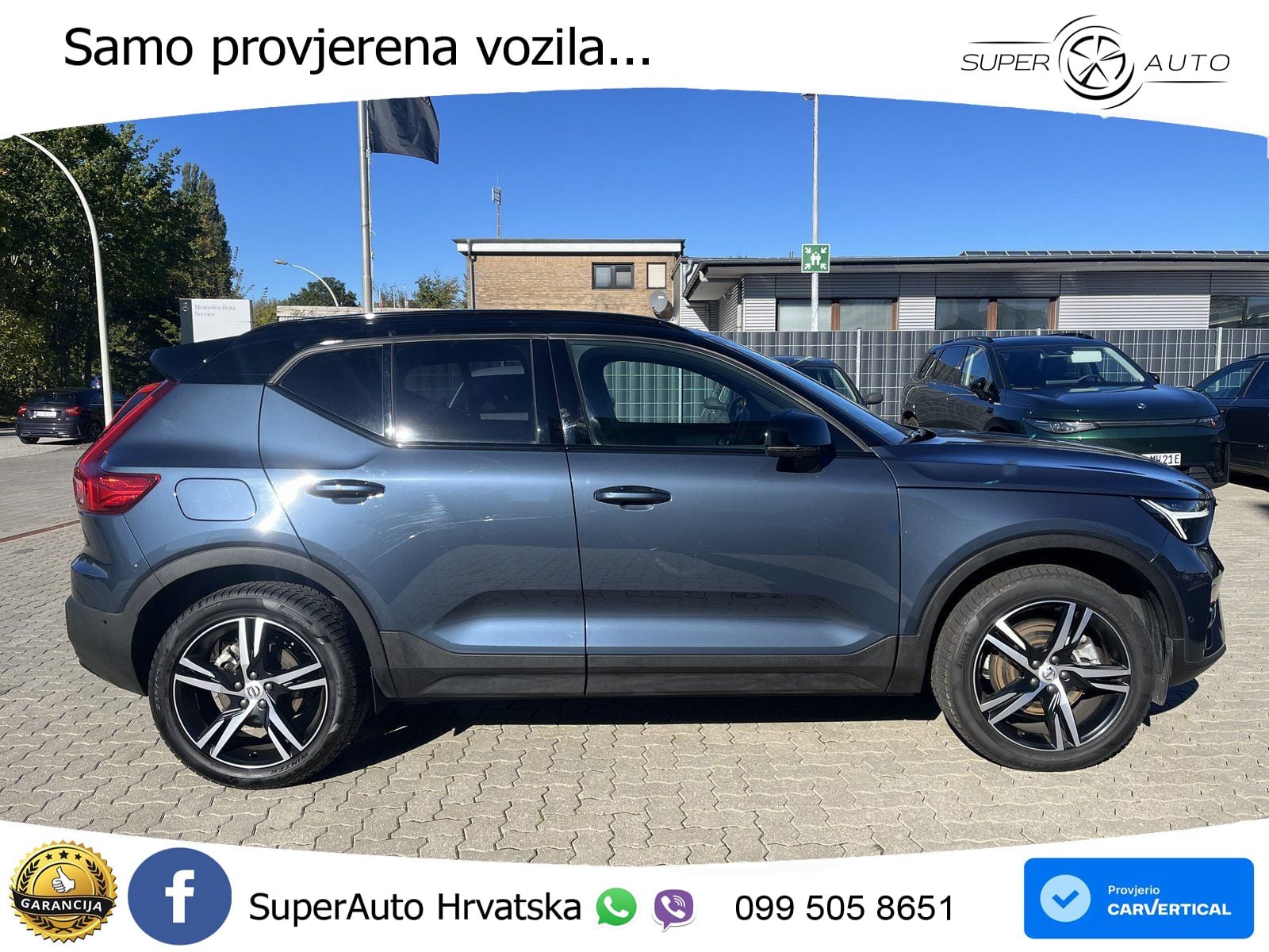 Volvo XC40 2.0 B3 163 KS Automatic ACC+GR SJED+360+PANO