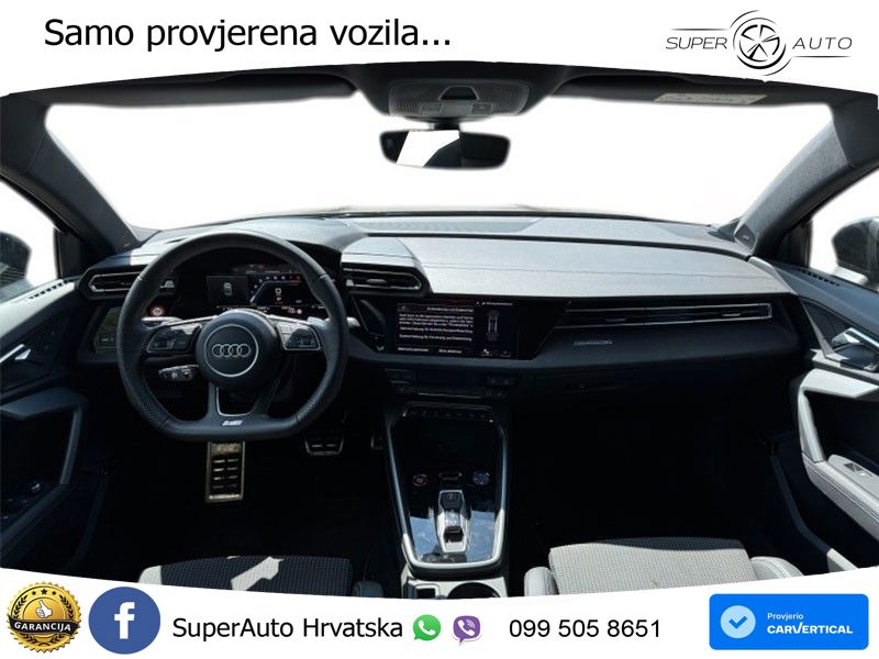 Audi S3 Limuzina 2.0 TFSI (333 KS) quattro S tronic LED+GR SJED+ACC