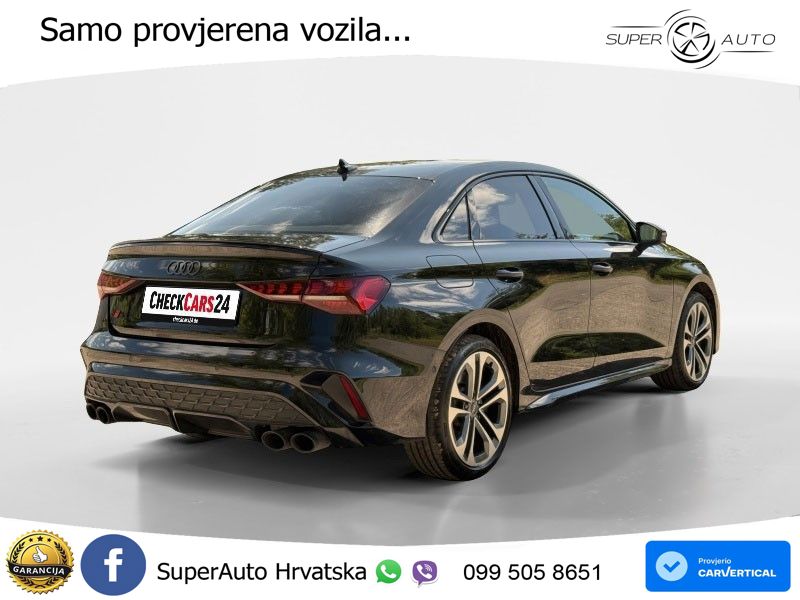 Audi S3 Limuzina 2.0 TFSI (333 KS) quattro S tronic LED+GR SJED+ACC