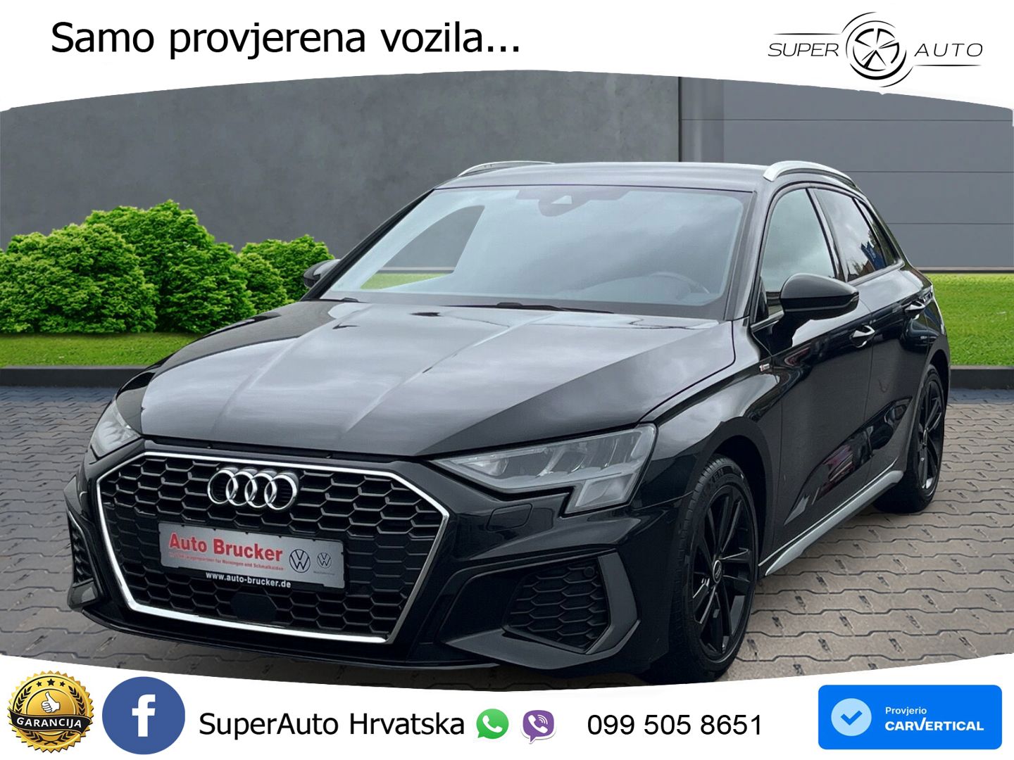 Audi A3 35 TDI (150 KS) S tronic S line