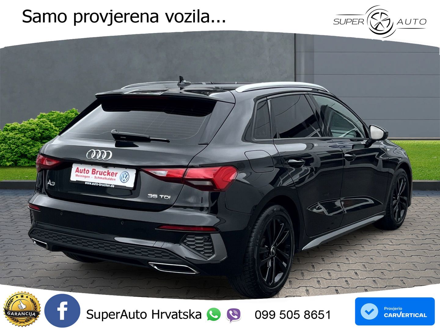 Audi A3 35 TDI (150 KS) S tronic S line