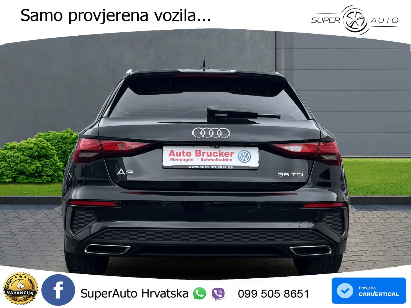 Audi A3 35 TDI (150 KS) S tronic S line