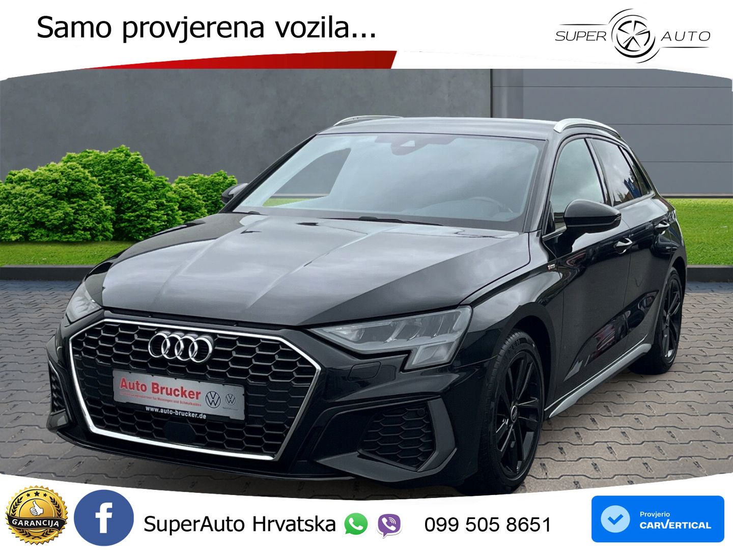 Audi A3 35 TDI (150 KS) S tronic S line