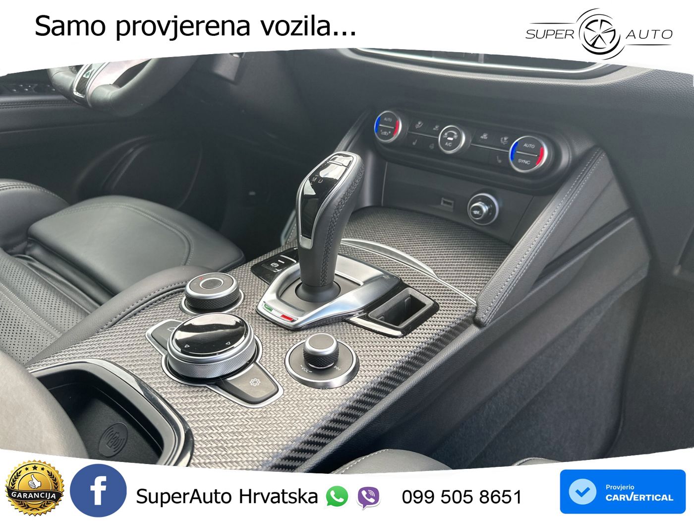 Alfa Romeo Stelvio Quadrifoglio 2.9 V6 Bi-Turbo (520 KS) Q4 Automatic LED+GR SJED+ACC