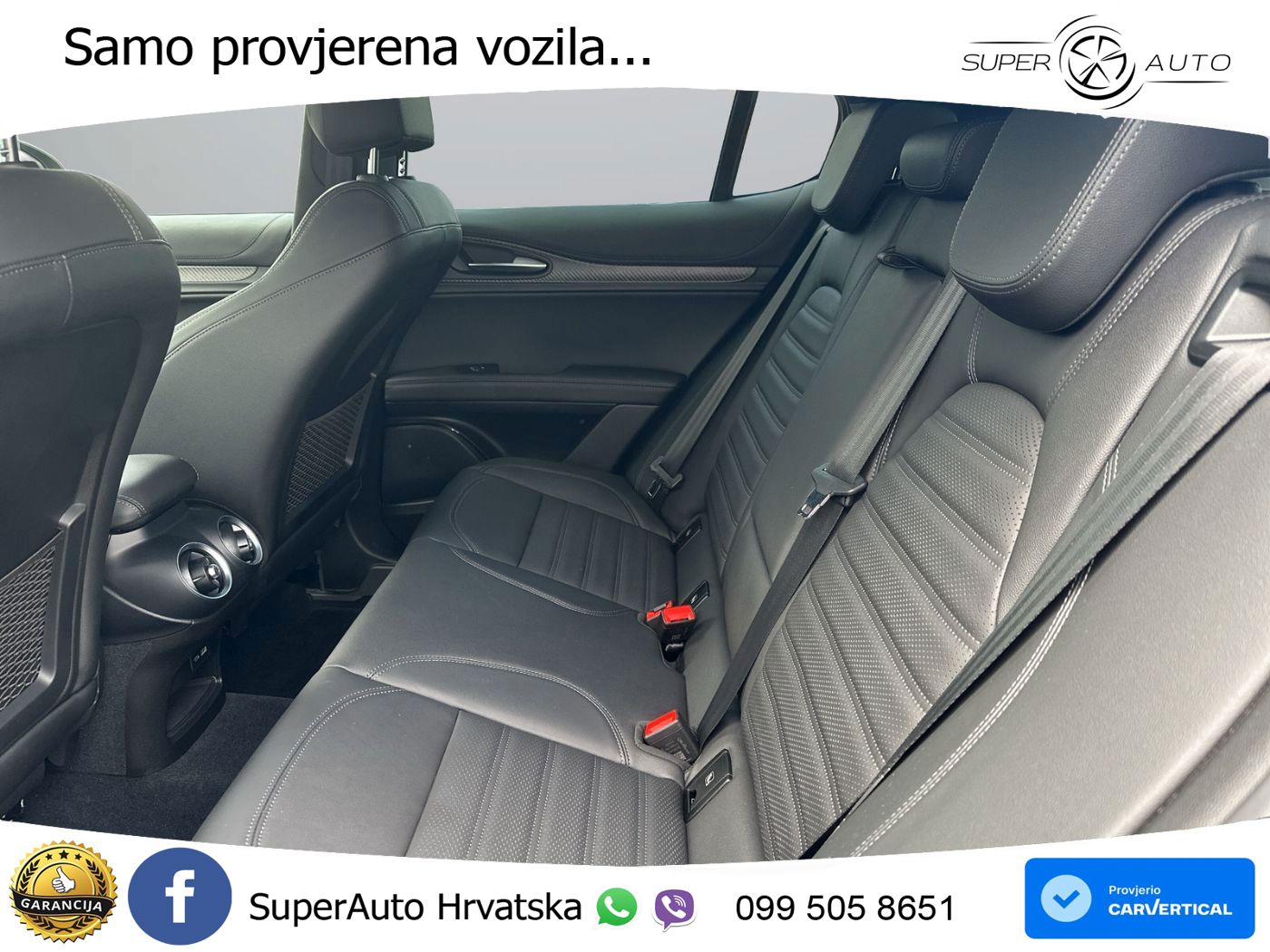 Alfa Romeo Stelvio Quadrifoglio 2.9 V6 Bi-Turbo (520 KS) Q4 Automatic LED+GR SJED+ACC