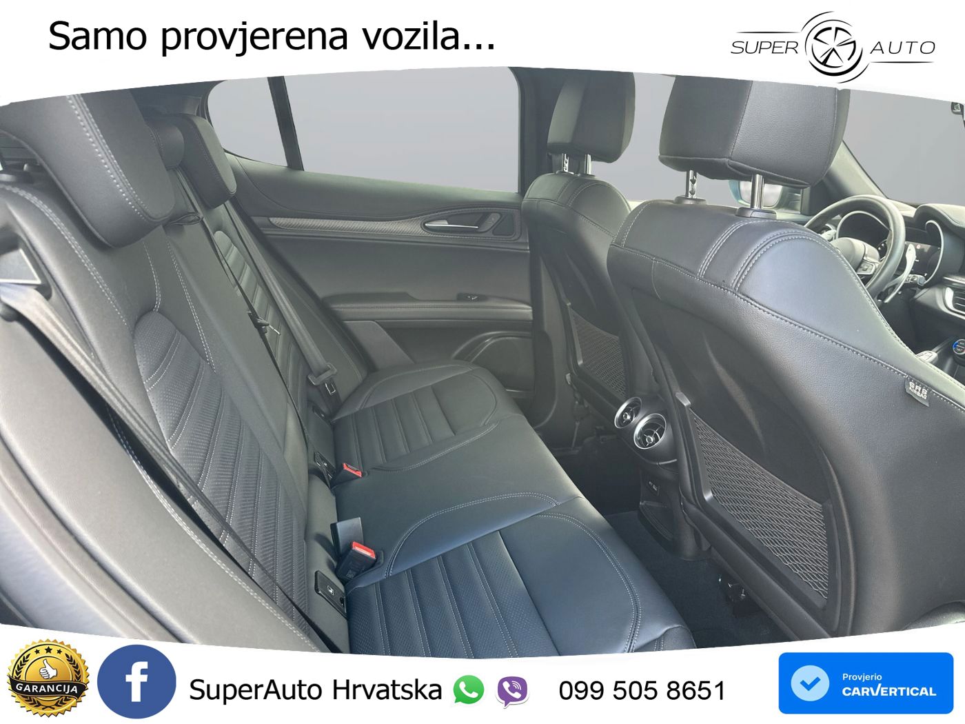Alfa Romeo Stelvio Quadrifoglio 2.9 V6 Bi-Turbo (520 KS) Q4 Automatic LED+GR SJED+ACC