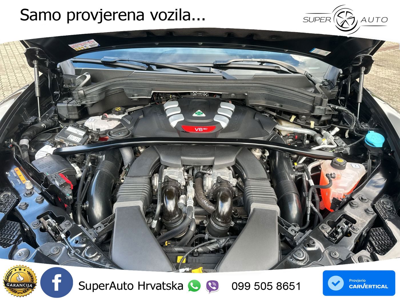 Alfa Romeo Stelvio Quadrifoglio 2.9 V6 Bi-Turbo (520 KS) Q4 Automatic LED+GR SJED+ACC