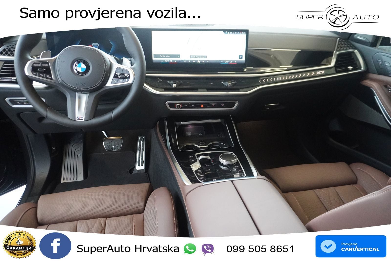 BMW X7 40d (352 KS) xDrive Steptronic M Sport ZRAČNI+ACC+GR SJED+KAM+PANO