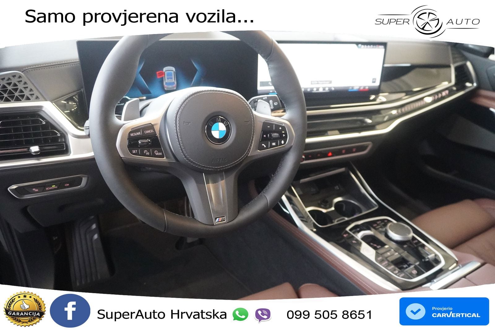 BMW X7 40d (352 KS) xDrive Steptronic M Sport ZRAČNI+ACC+GR SJED+KAM+PANO