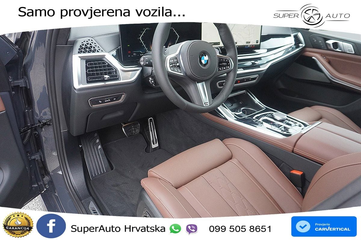 BMW X7 40d (352 KS) xDrive Steptronic M Sport ZRAČNI+ACC+GR SJED+KAM+PANO