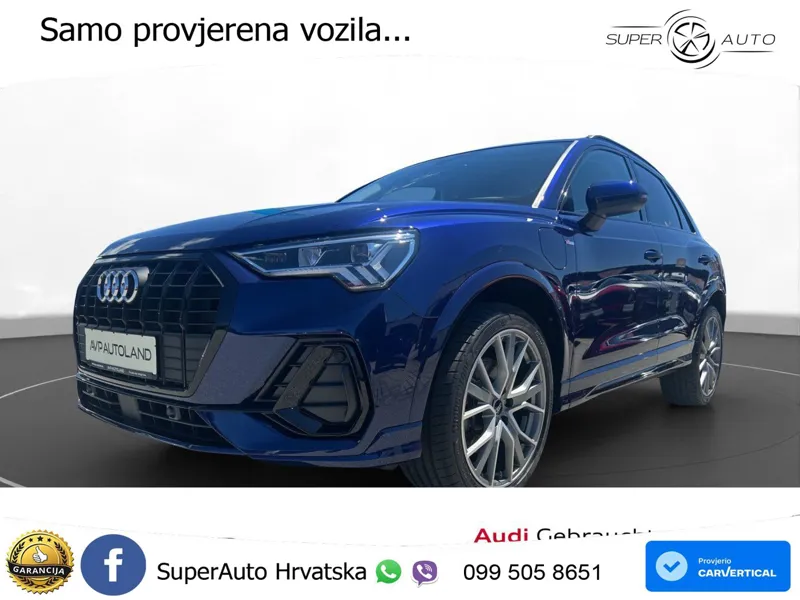 Audi Q3 45 TFSIe (245 KS) S tronic S line LED+GR SJED+ACC