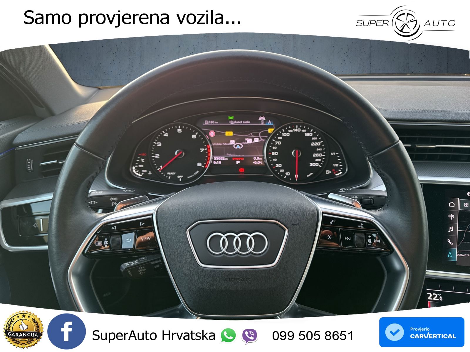 Audi A6 45 TFSI (265 KS) quattro ultra S tronic LED+GR SJED+ACC