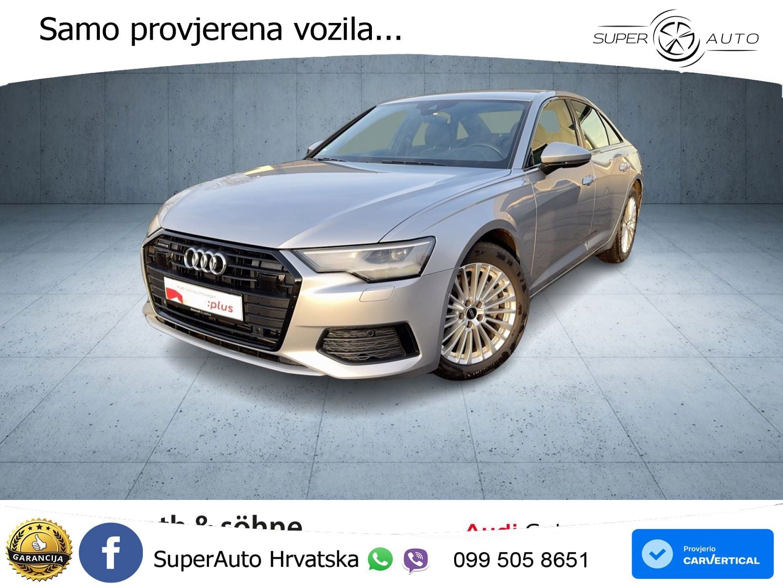 Audi A6 45 TFSI (265 KS) quattro ultra S tronic LED+GR SJED+ACC