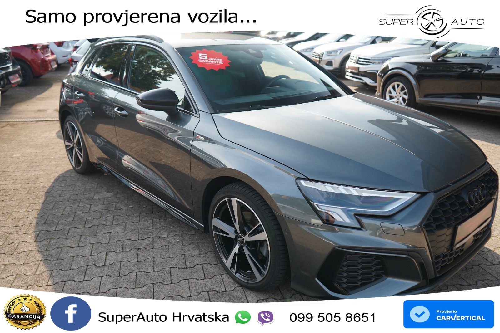 Audi A3 35 TFSI (150 KS) S tronic S line LED+GR SJED+ACC
