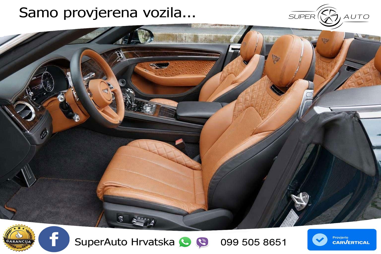 Bentley Continental GTC III 4.0 V8 (550 KS) AWD DCT LED+GR SJED+ACC