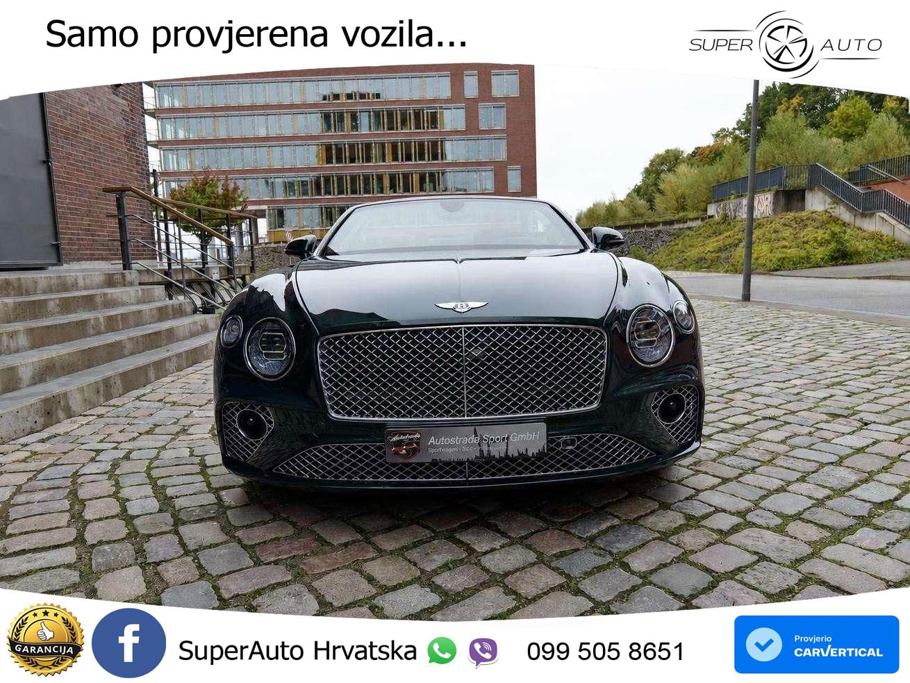 Bentley Continental GTC III 4.0 V8 (550 KS) AWD DCT LED+GR SJED+ACC