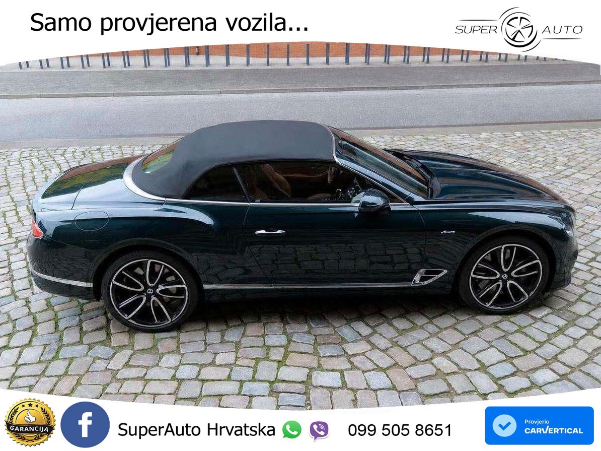 Bentley Continental GTC III 4.0 V8 (550 KS) AWD DCT LED+GR SJED+ACC